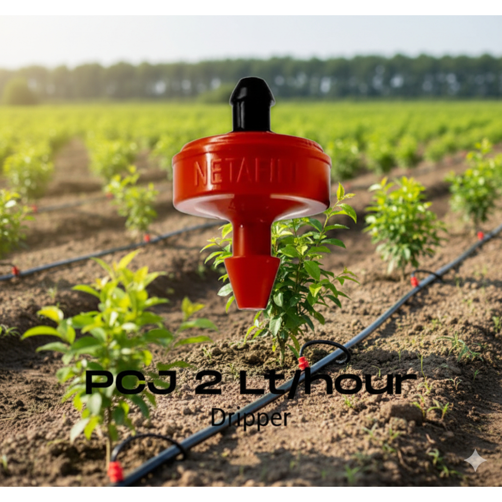 Driper PCJ 2 LPH NETAIM/เครื่องหยด PCJ Netafim ดั้งเดิม