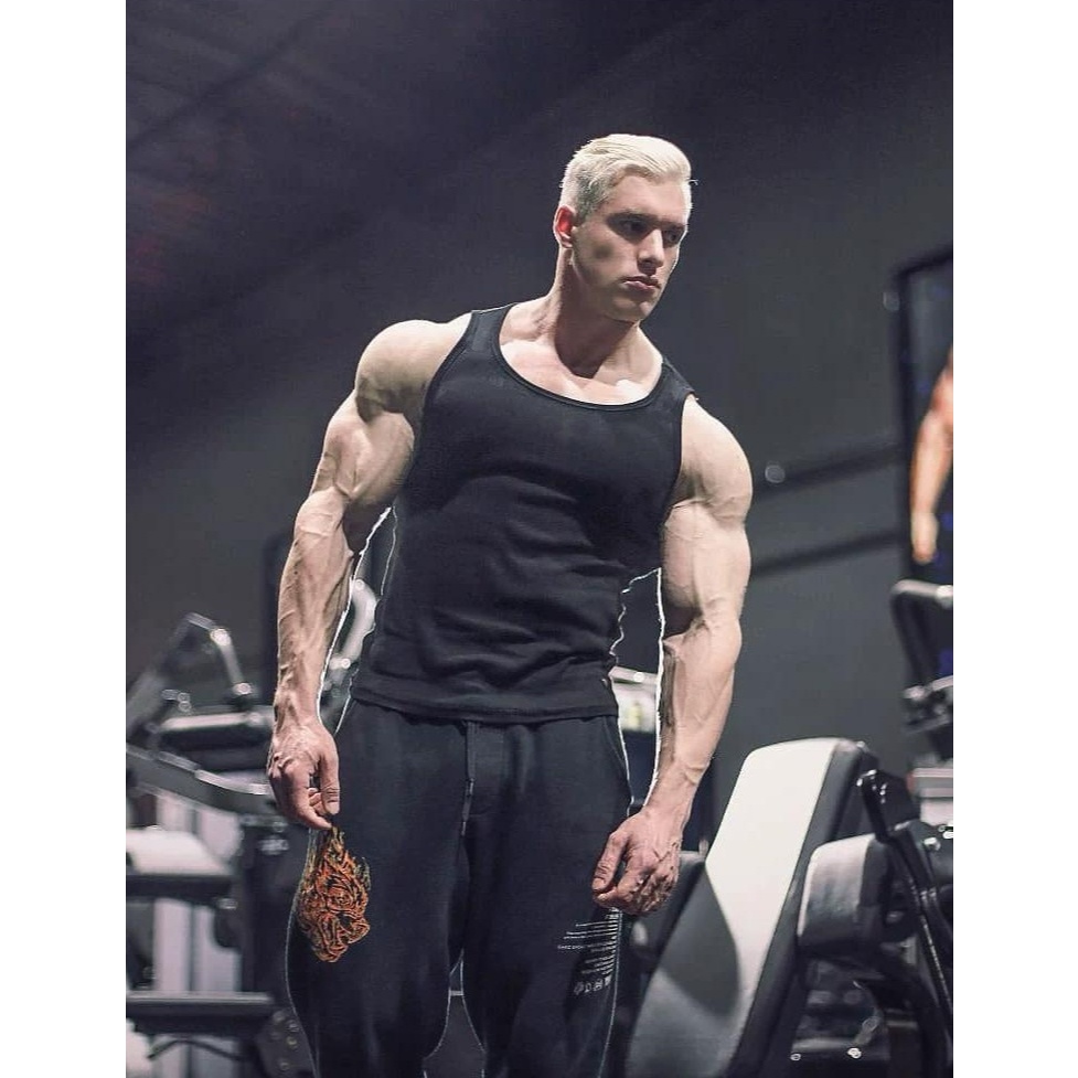 MENS GYM SINGLET GYM SPORT WEAR UNDERWEAR