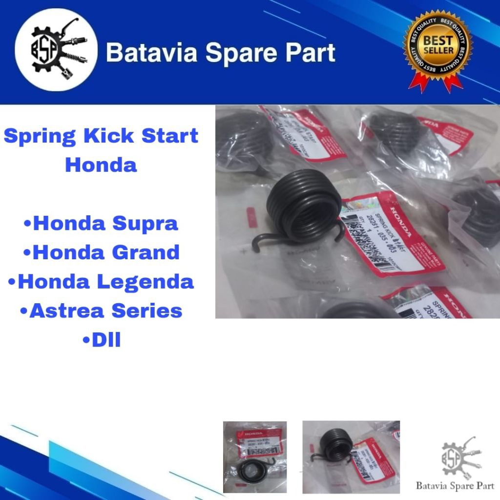 SPRING KICK START/ SPRING KICK STATER HONDA SUPRA X/LEGEND/ASTREA