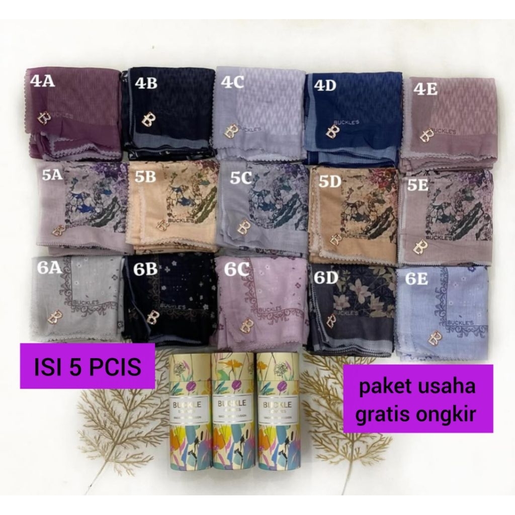 คอนเทนติส 5 ชิ้น ] หัวเข็มขัดพรีเมี่ยม MOTIF LGO B PKING SELENDER