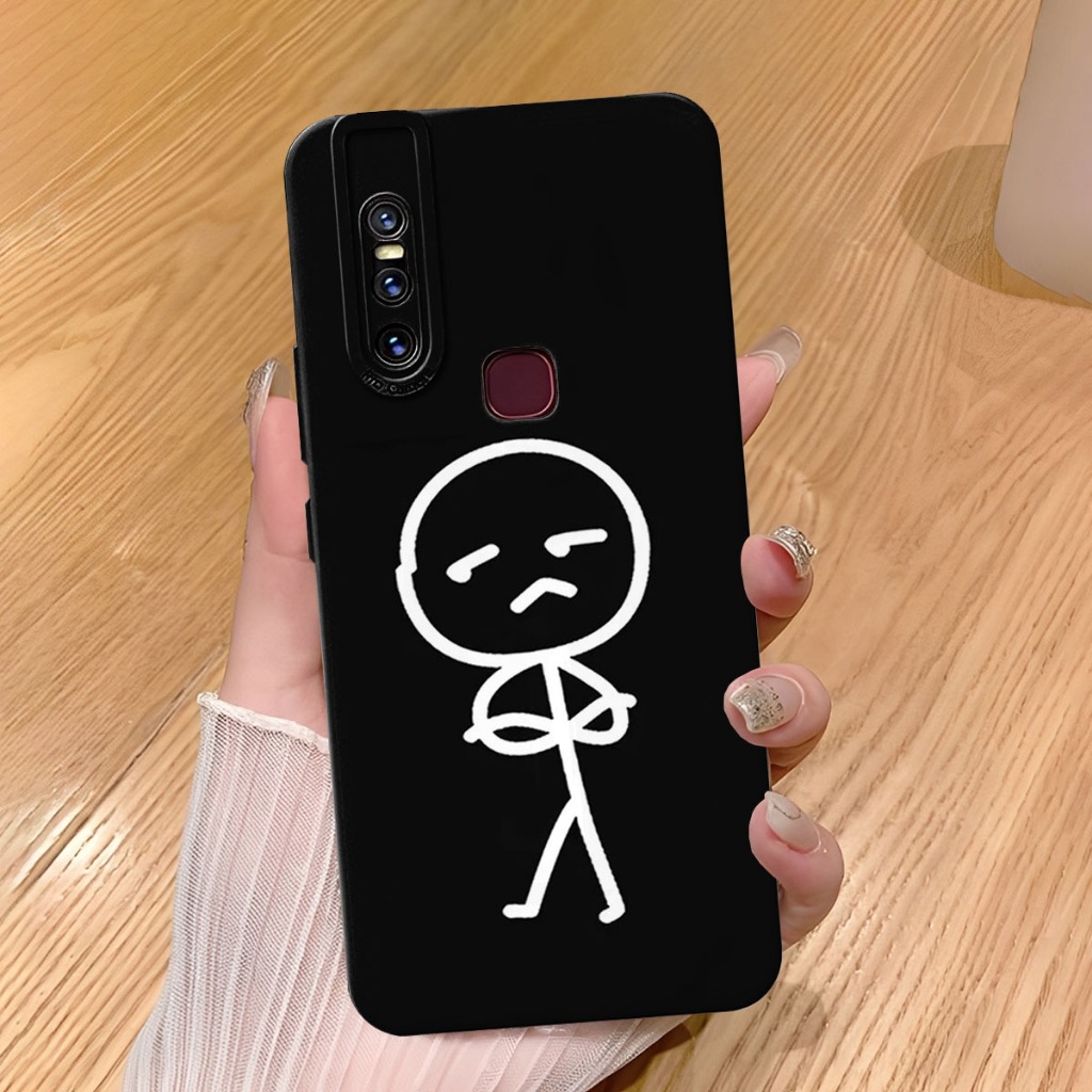 Softcase Vivo V15 V15 Pro S1 Pro S1 V20se Z1Pro V20 V21E V21 4G/5G - เคส Stikm4n - Softcase Hp - ซิล
