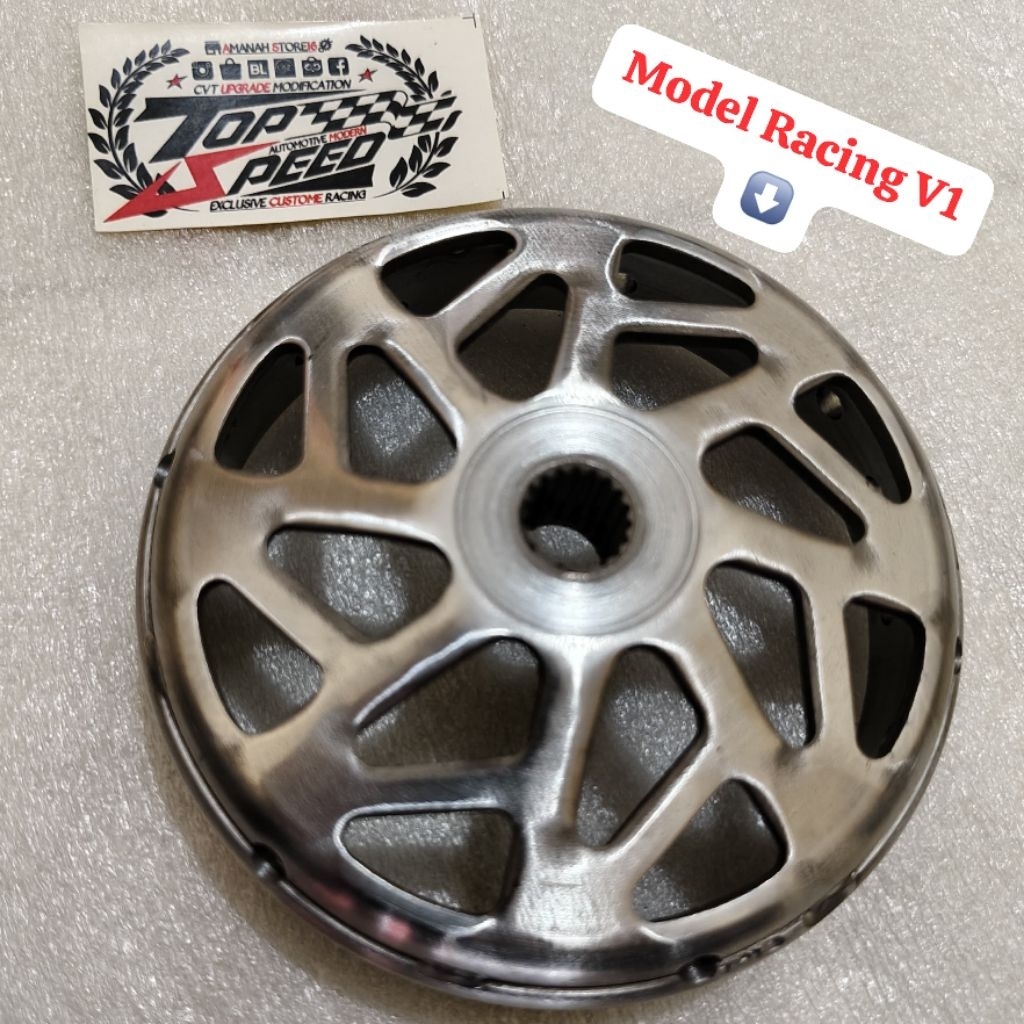 CUSTOM DOUBLE BOWL BEAT SCOOPY FI ROUGH SMOOTH VARIO 110 รูปที่ 3