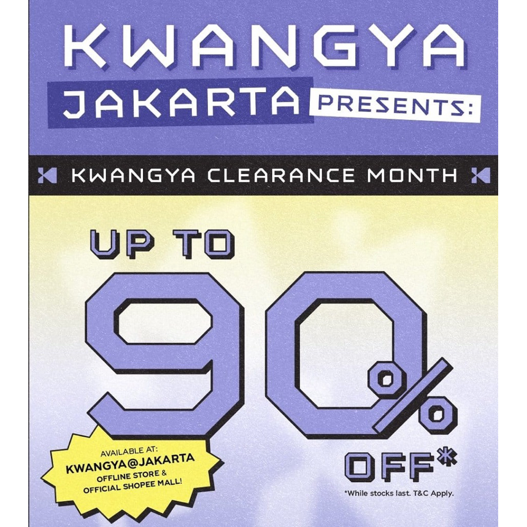 (BOOKED) jastip kwangya อ่านคําอธิบาย