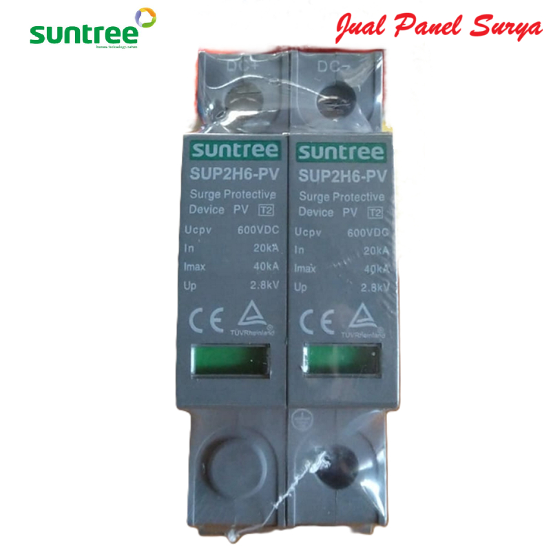 SUNTREE DC SPD 2P 600V 20kA-40kA SUP2H6-PV