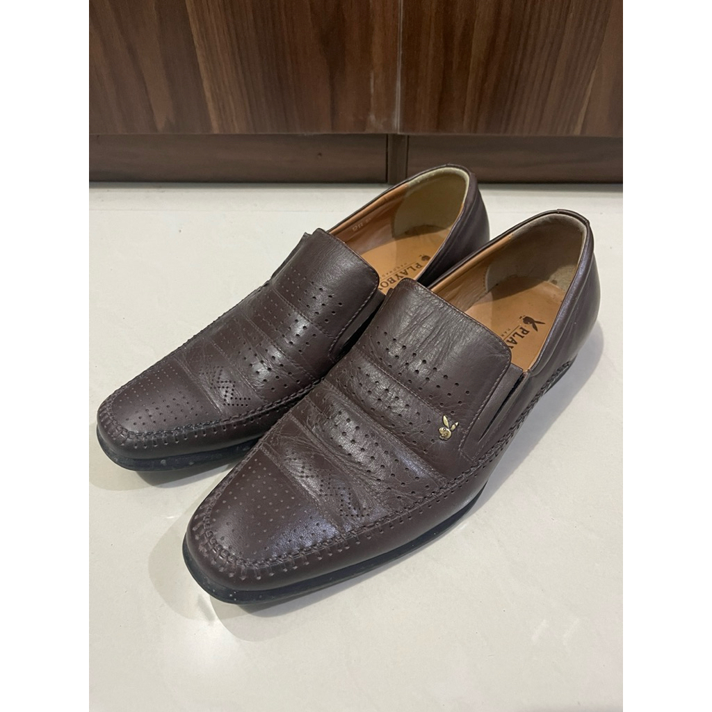 Play Boy รองเท้าโลฟเฟอร์ผู้ชาย ไซส์ 39 สไตล์ทางการ