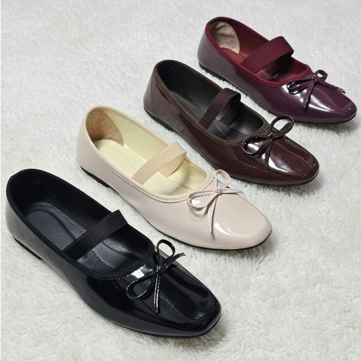Womens Flatshoes FS Rubber Box 02 GS28
