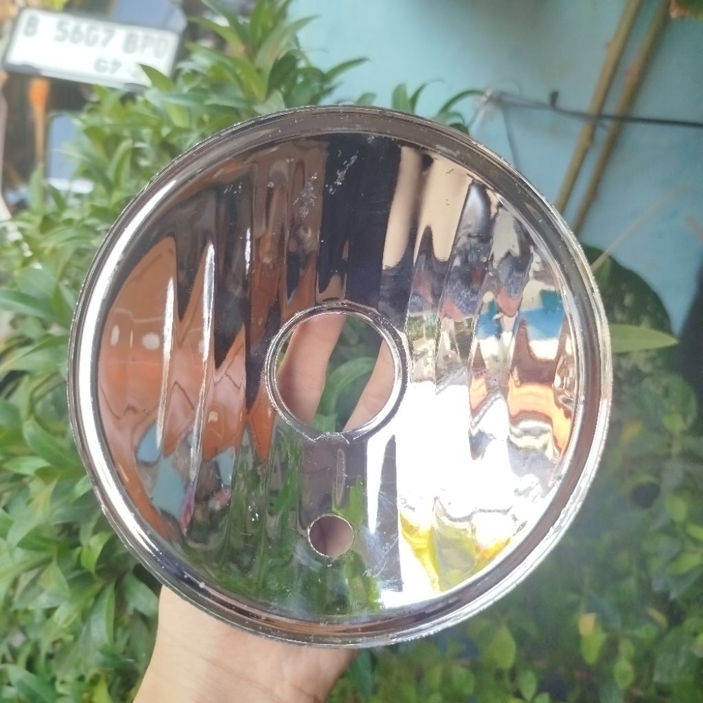 แผ่นสะท้อนแสง 5.57 ใน pnp bead h4 honda cd cb 125 cb100 L2 super s90 custom