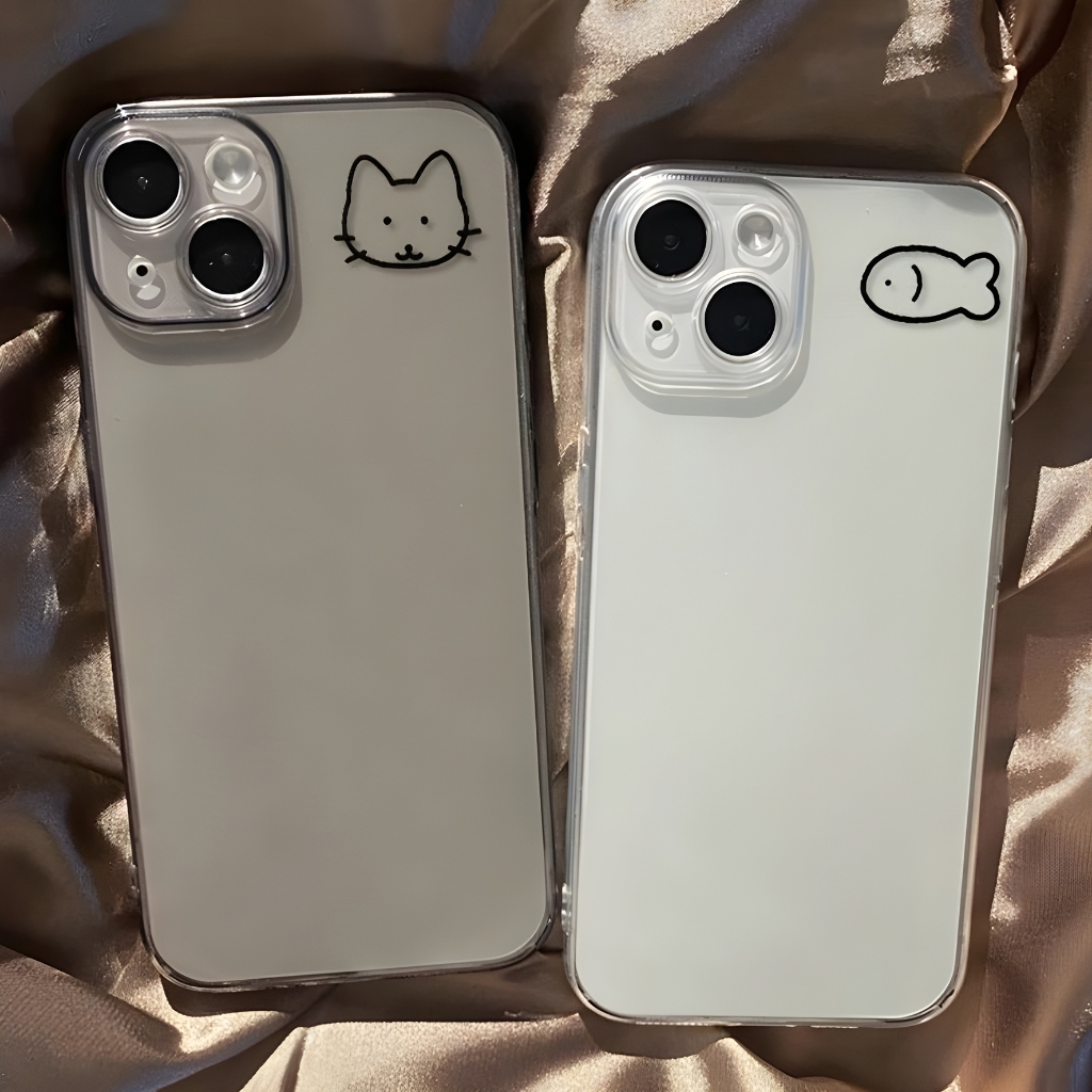Softcase Hp สําหรับ Iphone 11 pro 14 Pro 13 Pro 12 Pro 15 Pro XS Max XR กรณี Bening ทุกประเภท CK10