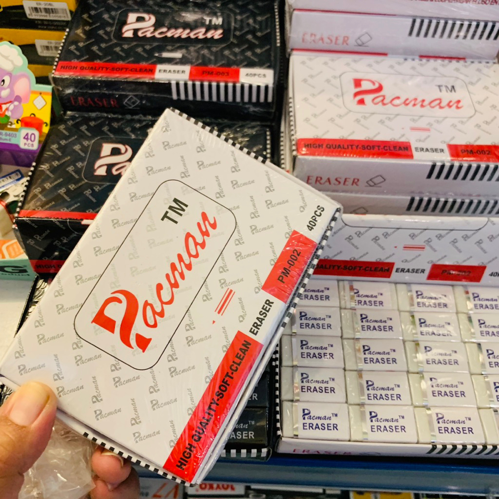 1 แพ็คของ 40 RETYPE STIB ERASERS WHOLESALE PENCIL ERASERS