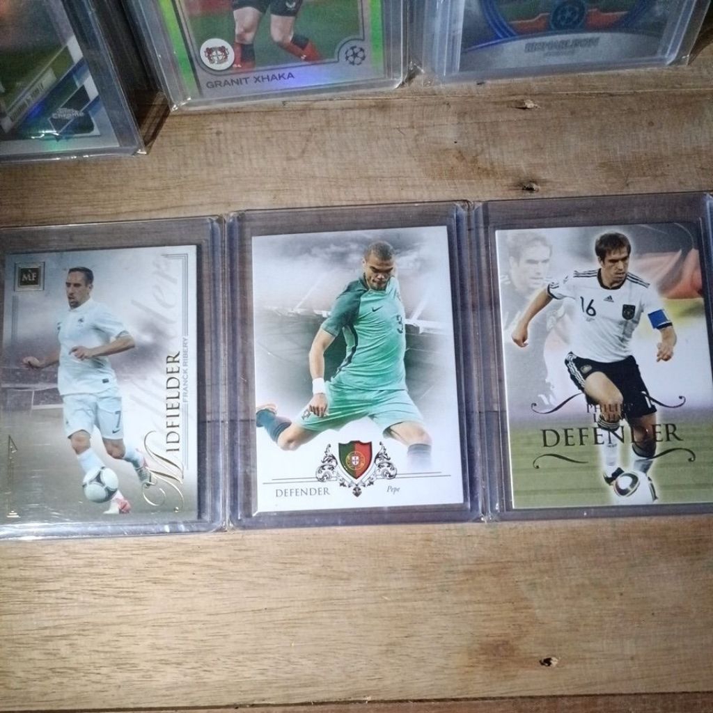 Fitera Unique Ribery Pepe Lahm Ball Card