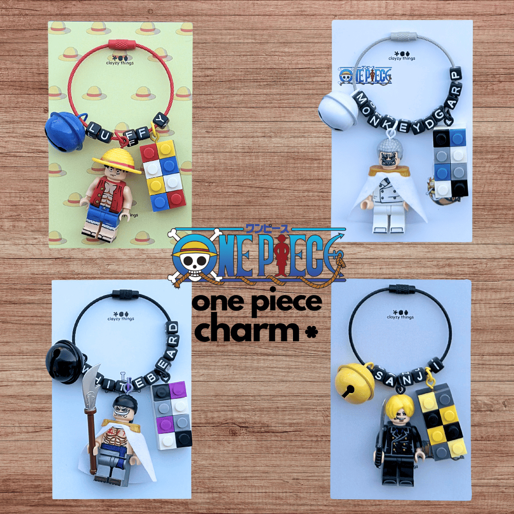 GANTUNGAN Lego Charm - One Piece - ที่แขวนกระเป๋า