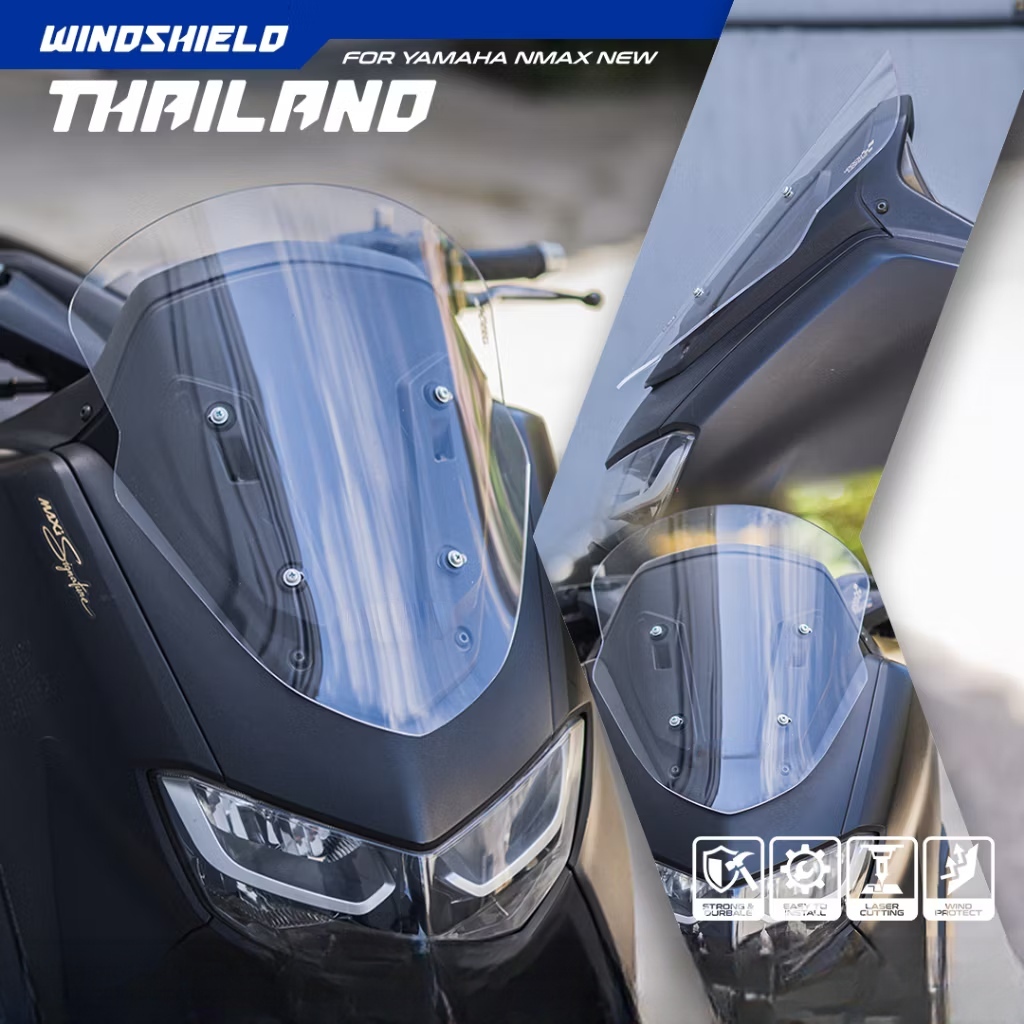 THAILAND VISOR NMAX NEW ACRYLIC WINDSHIELD VISOR NMAX NEW