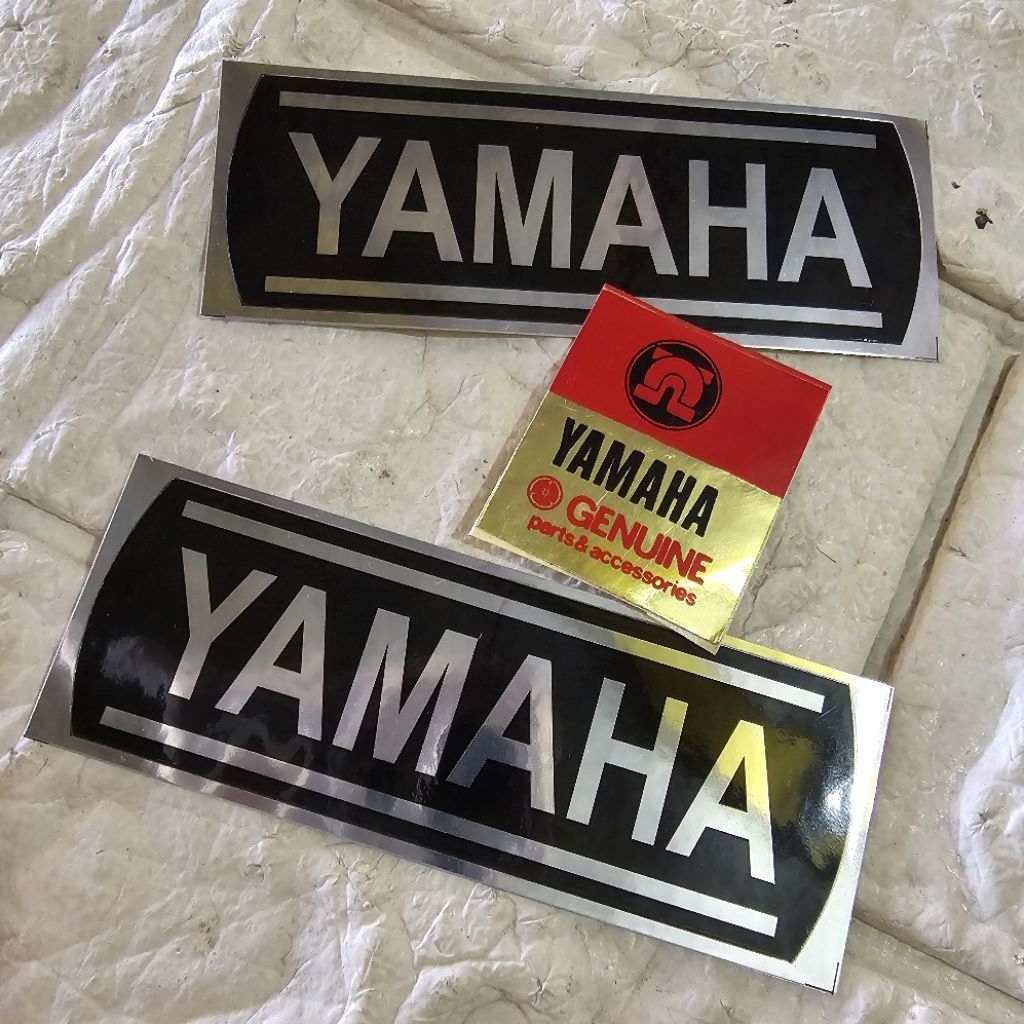MESIN RXS ENGINE EMBLEM 2PCS YT115 ENGINE EMBLEM RXS ENGINE BLOCK EMBLEM RXS ENGINE BLOCK EMBLEM