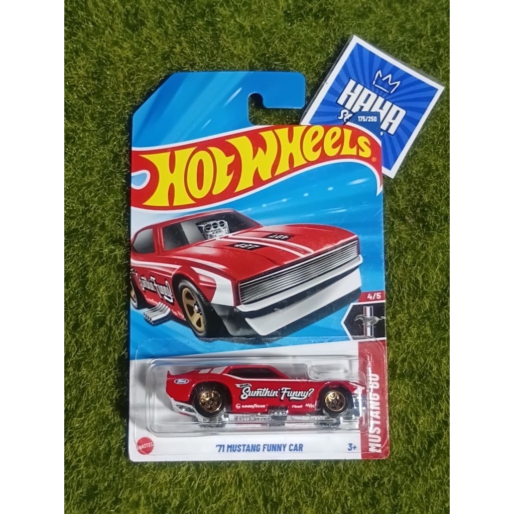 Hot Wheels '71 Mustang Funny Car - Rare Item Collection - Toy Collection - Hot Item Hot Wheels - Hot