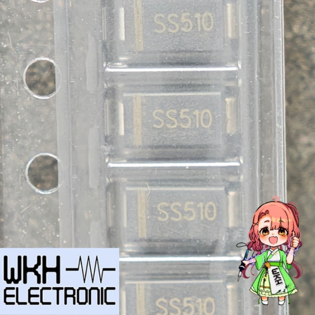 SS510 SMA SS 510 100V 5A SMD DISTRIBUTION SCHOTTKY BARRIER RECTIFIER SMT
