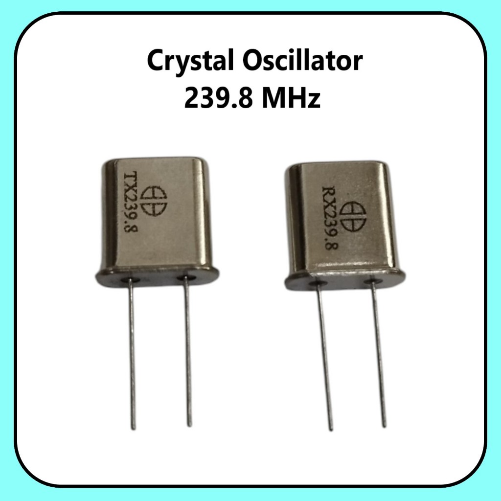 S-NET XTAL CRISTAL CRYSTAL 389.8 MHz VHF WIRELESS - CRYSTAL Quartz 239.8 MHz Xtal 1 ชุด