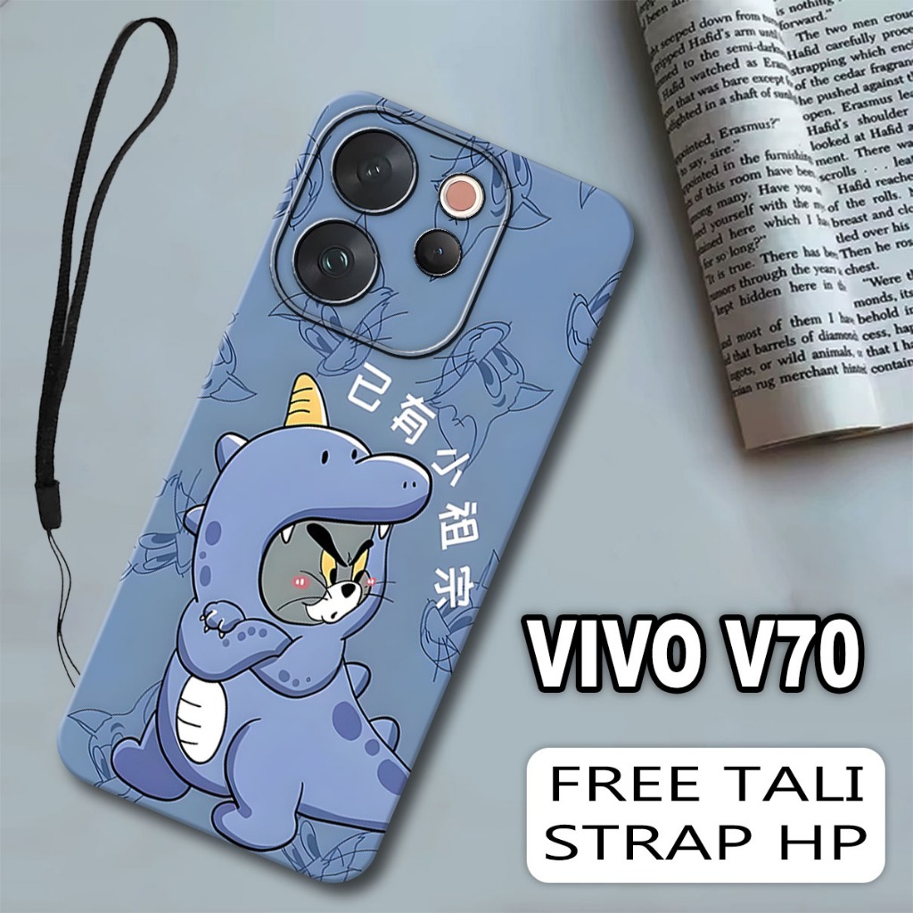G58 - Softcase procamera vivo v70 เคสแฟชั่น motif คู่ล่าสุดวัสดุยาง - เคสป้องกัน -