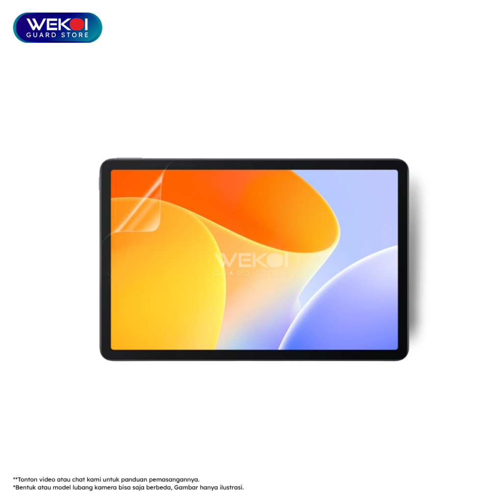 WEKOI Hydrogel Infinix Xpad 30E ปกป้องหน้าจอ ยืดหยุ่น, HD และ Touch Sensitive