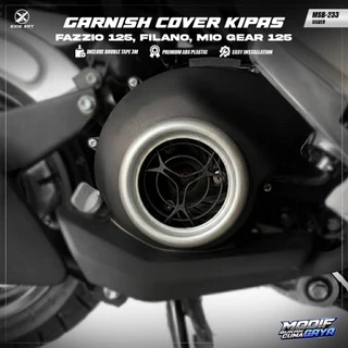 Yamaha Fazzio 125 Hybrid Fan Cover Garnish - Mio Gear 125 Garnish Exie Art อุปกรณ์มอเตอร์ไซค์
