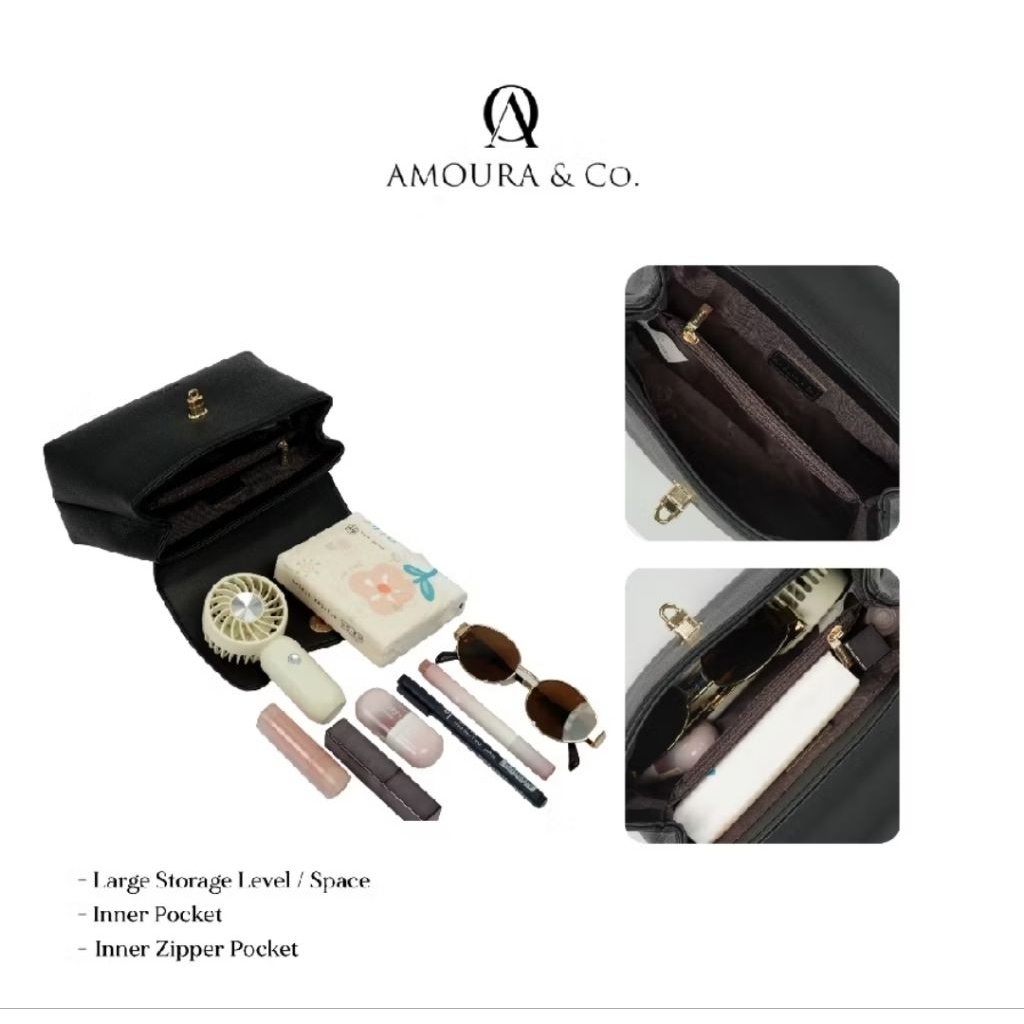 AMOURA & CO REBECCA BAG ผู้หญิง HAN BAG STYLISH และ SIMPLE