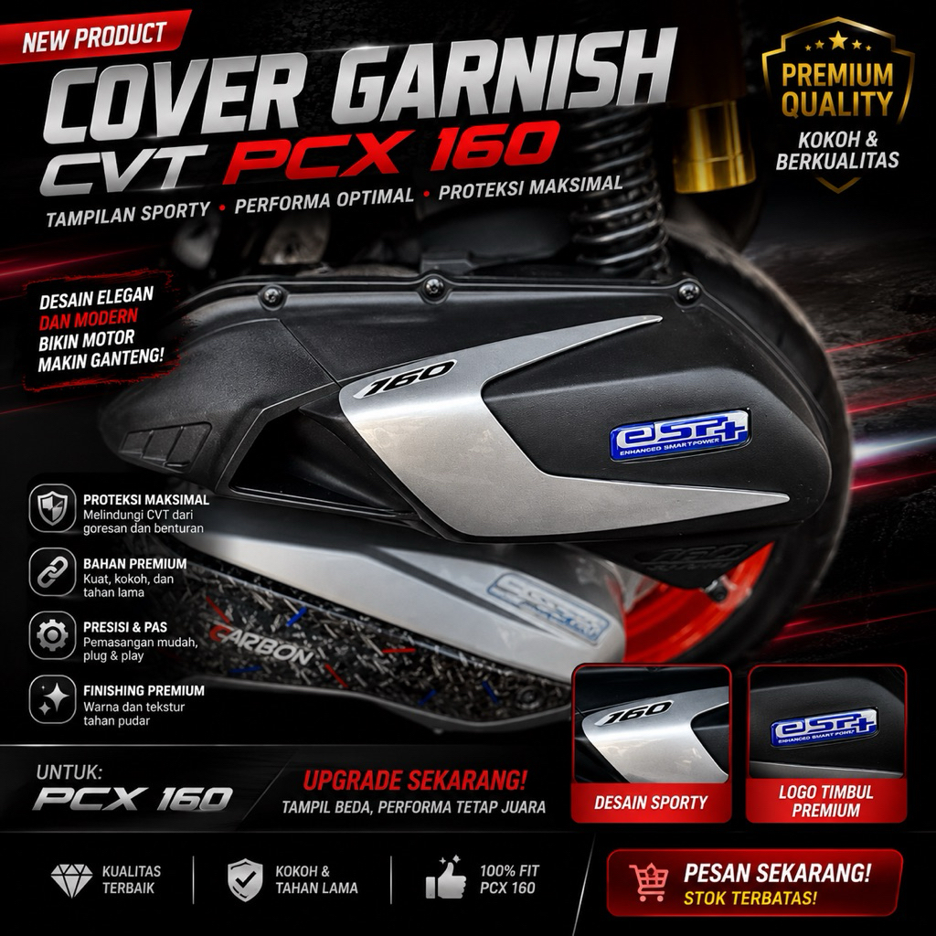 PCX 160 FILTER ฝาครอบ GARNISH Vario 160 garnish / Vario 160 ฝาครอบกล่องกรอง / PCX 160 กรอง Garnish