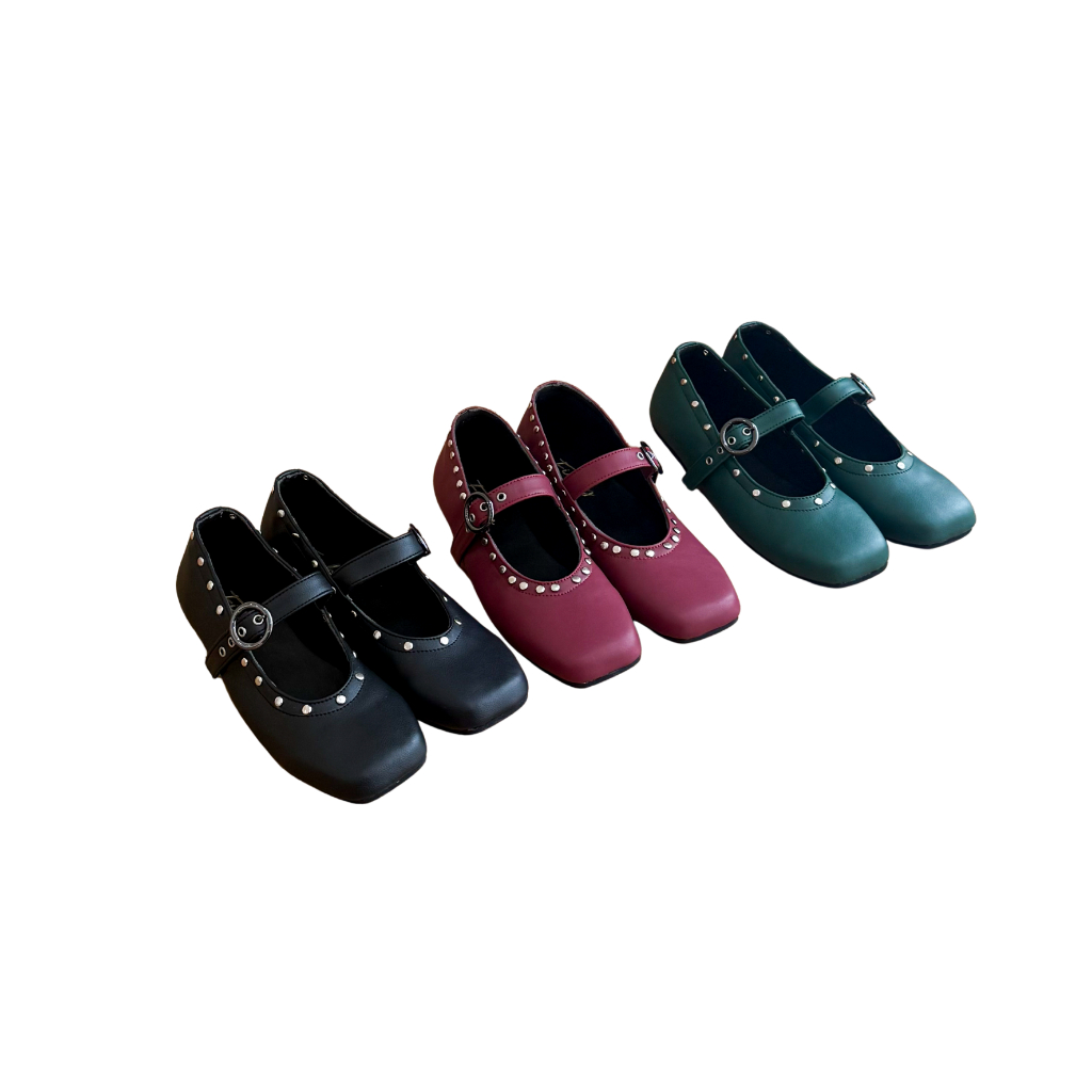 Vindi Fichy - Lalita Flat Shoes Studs