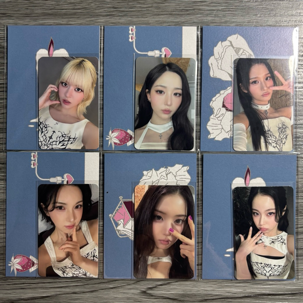 [READY] NMIXX โฟโต้การ์ดอย่างเป็นทางการ POSET โปสการ์ด HEAVY SERENADE LILY HAEWON SULLYOON BAE JIWOO