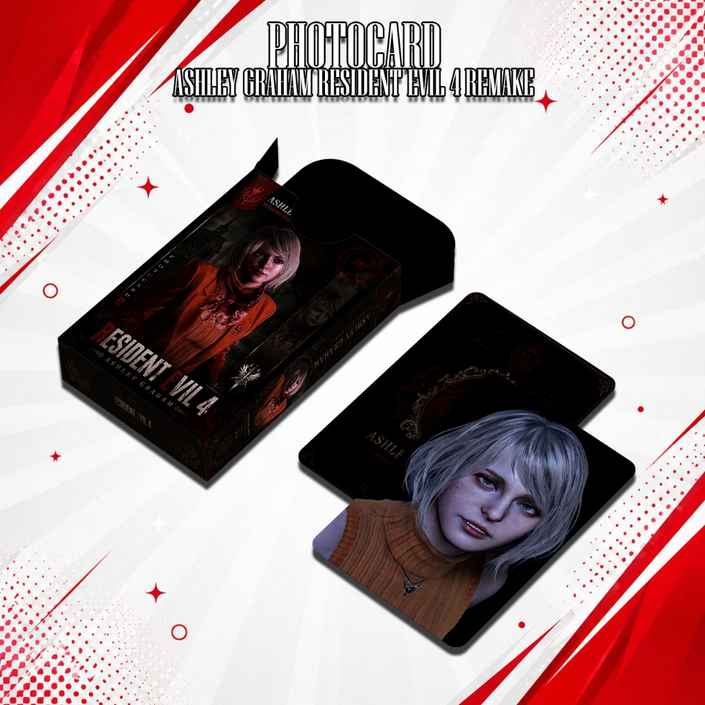 ชุดโฟโต้การ์ด ASHLEY GRAHAM เกม RESIDENT EVIL 4 REMAKE 310 GSM PREMIUM