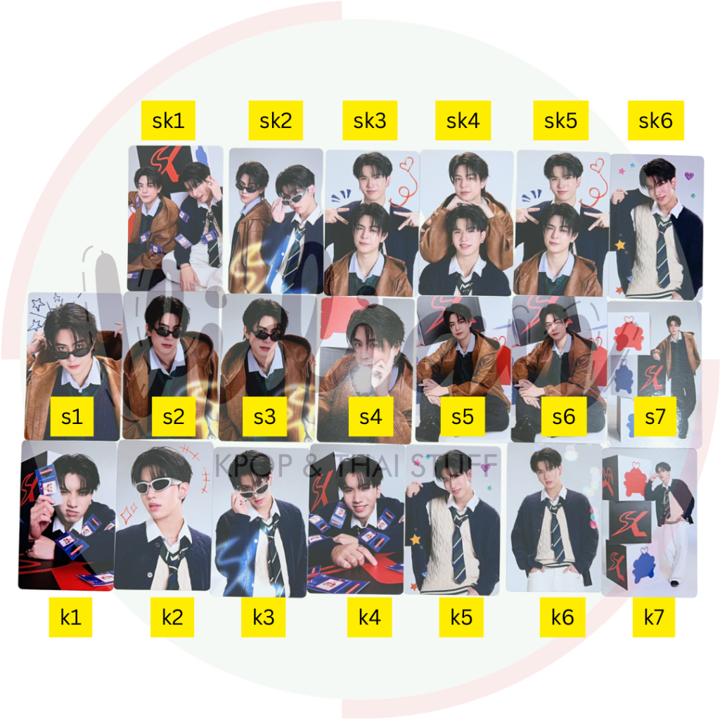OFFICIAL PHOTOCARD PC GMMTV - SEAKEEN FANMETING IN THAILAND SEA KEEN GMM