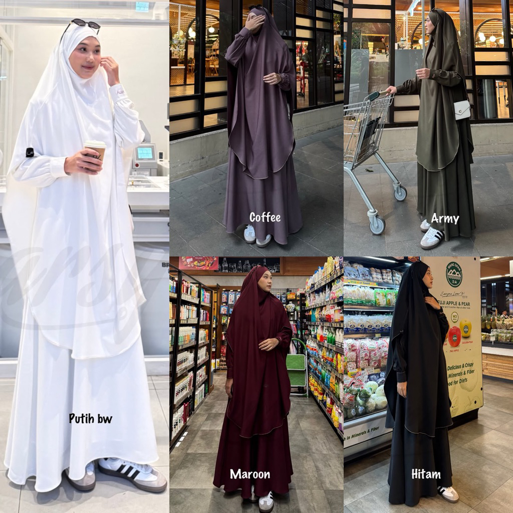 HUMAIRA SET SYARI BY ARSY HIJAB