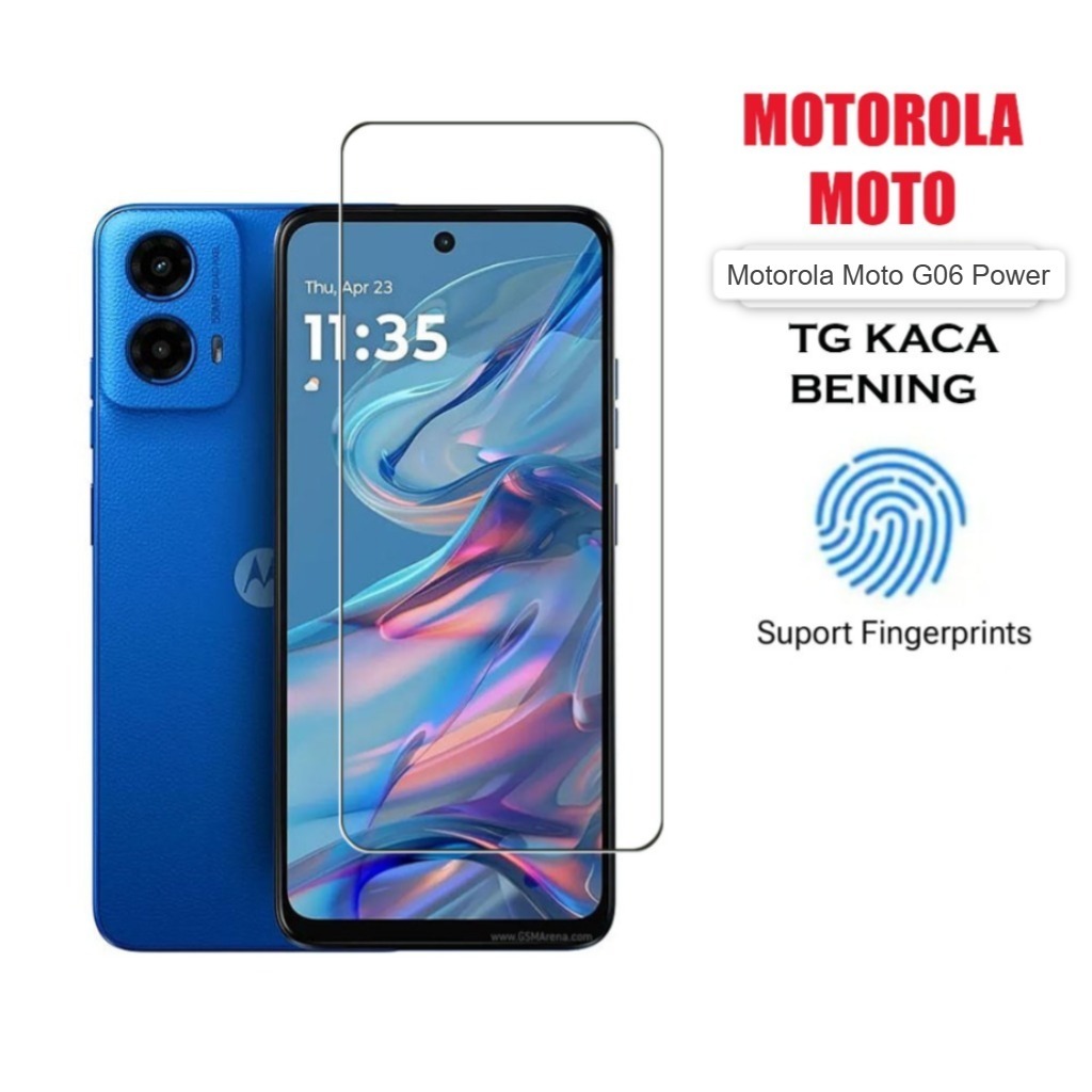 กระจกนิรภัย Clear Motorola Moto G06 Power / กระจกกันรอย Motorola G06 Power