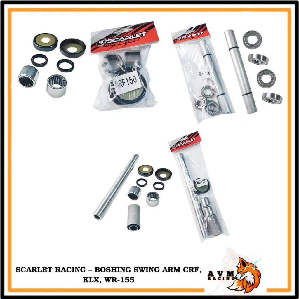 Scarlet Racing – สวิงอาร์ม Bushing CRF-150/ KLX-150/ WR-155