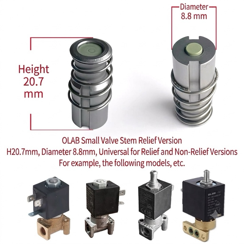 MESIN Solenoid olab Plungeer อะไหล่เครื่องชงกาแฟ