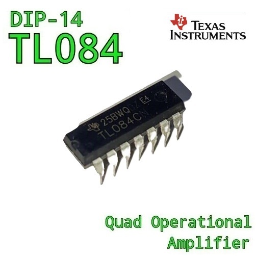 IC TL084CN 14P เครื่องขยายเสียงปฏิบัติการ TL084 TL 084 CN DIP 14 PIN