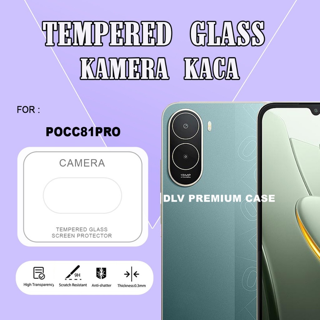 POCO C65 NFC POCO C71 POCO C75 POCO C81 PRO POCO C85 TEMPERED GLASS CAMERA LENS PROTECTOR ANTI-SCRAT