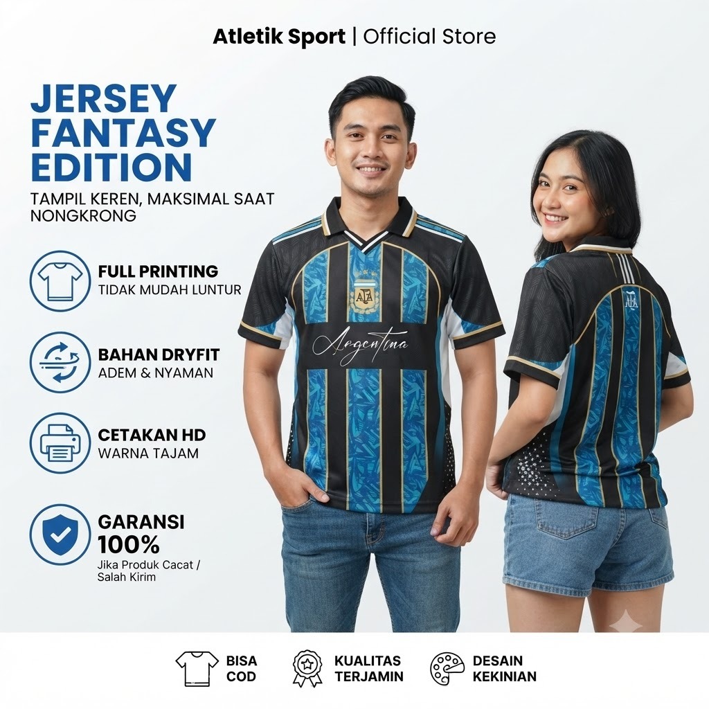 RETRO JERSEY VINTAGE ARGENTINA FANTASY EDITION JERSEY