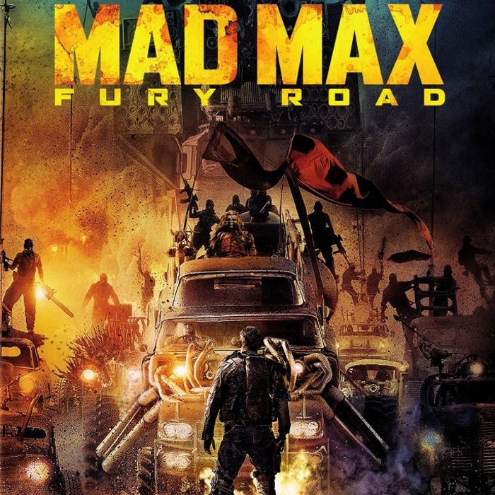 Mad Max Western Movie DVD Cassette: Fury Road (2015)