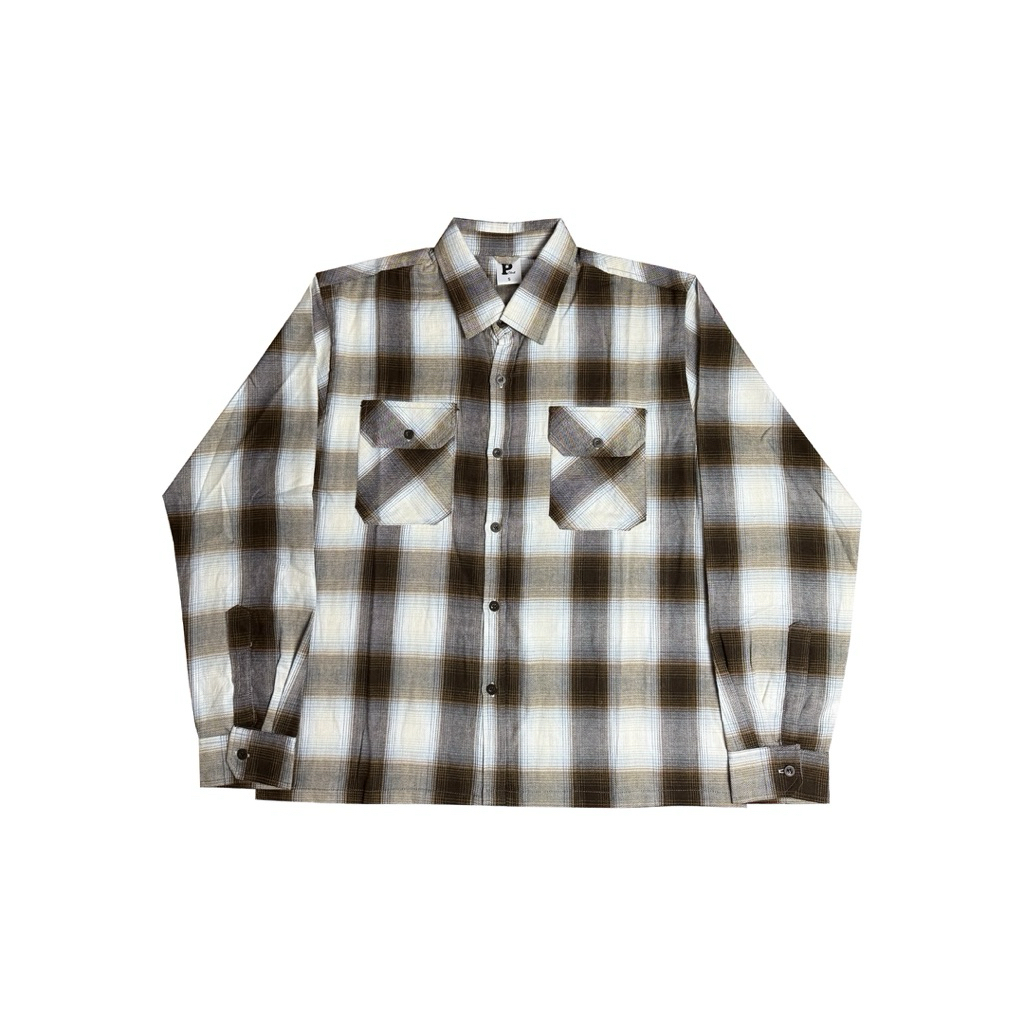 POSER CLUB VETERANO FLANNEL | VIENNA VIENNA VIENNA | การผ่อนคลาย | BOXY OVERSIZE
