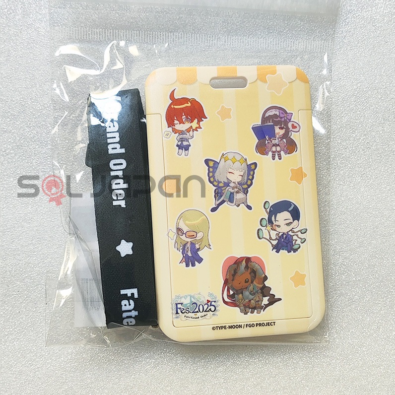 Fate Grand Order FGO Fest 2025 Shanghai CN Chibi Pass Case Master Protagonist Fujimaru Ritsuka Gudak