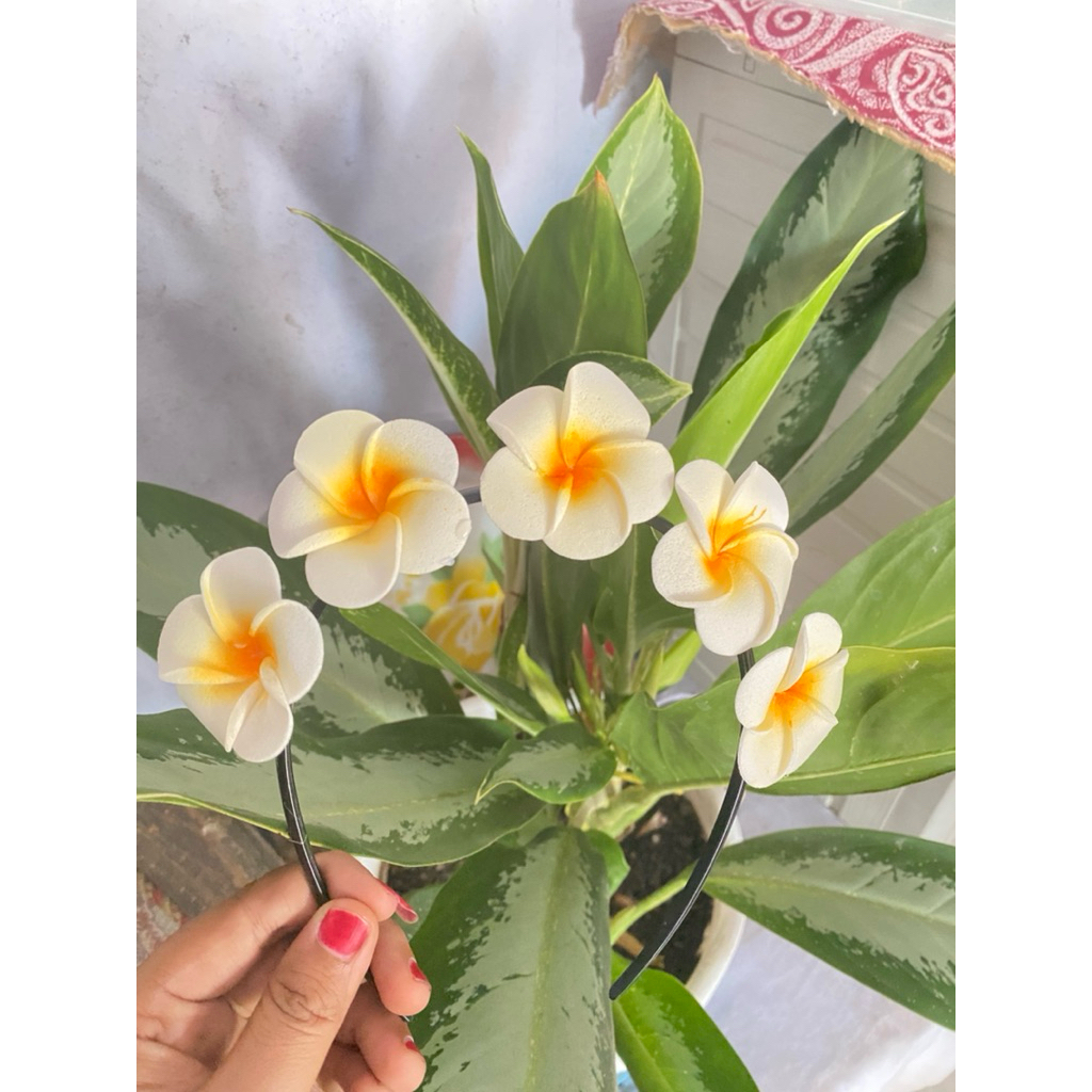 CAMBODIAN FLOWER HEADBAND CROWN