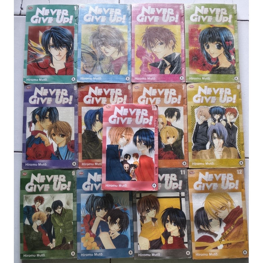 ชุดการ์ตูน Never Give Up 1-13
