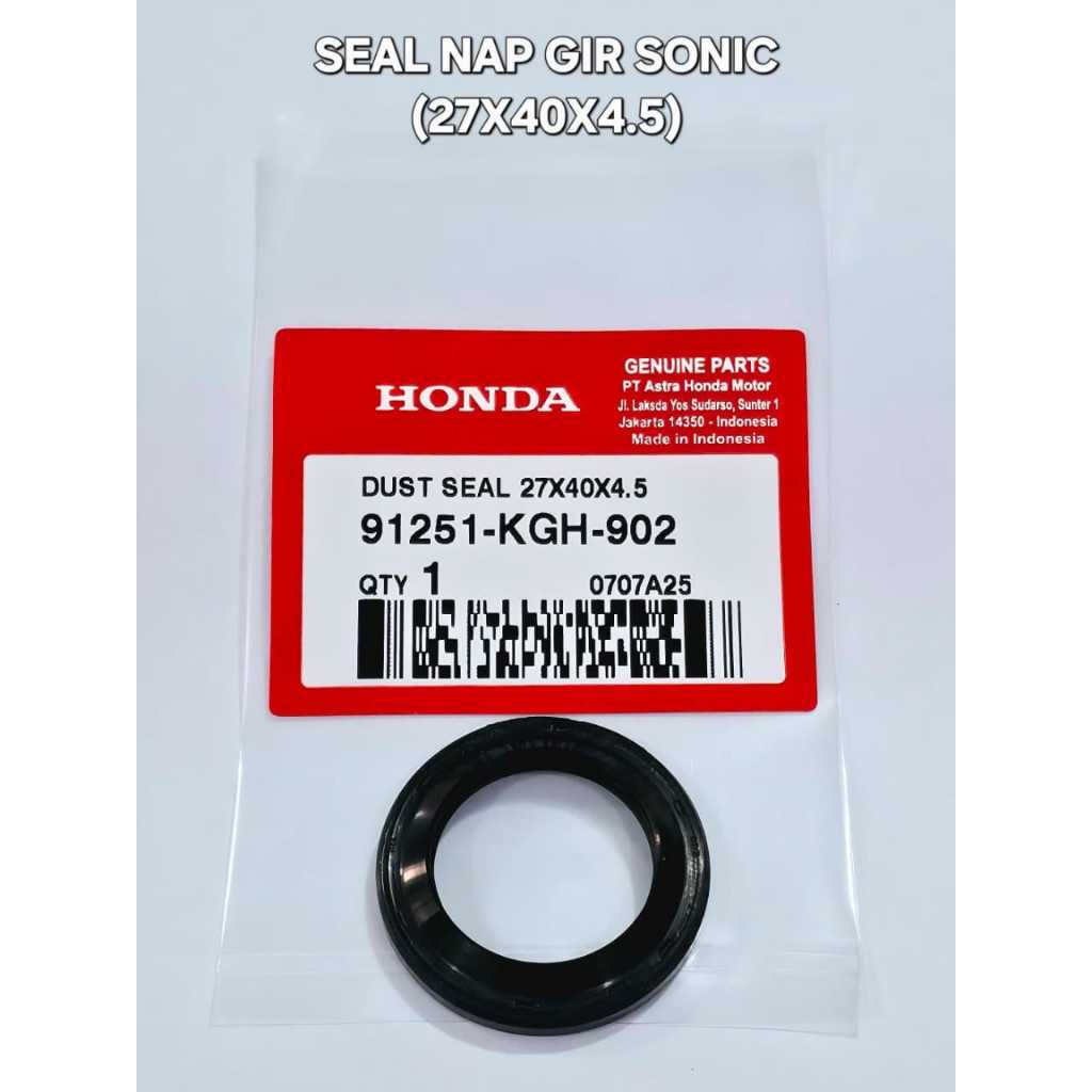 ซีล NAP GIR SONIC SEAL NAP GEAR SONIC 27x40x4.5 91251-KGH-902