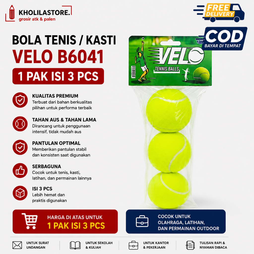 ลูกเทนนิส Velo B6041