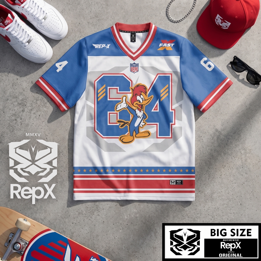 เสื้อสเวตเชิ้ตพรีเมี่ยม RepX - Woody Woody Woodpecker FAST