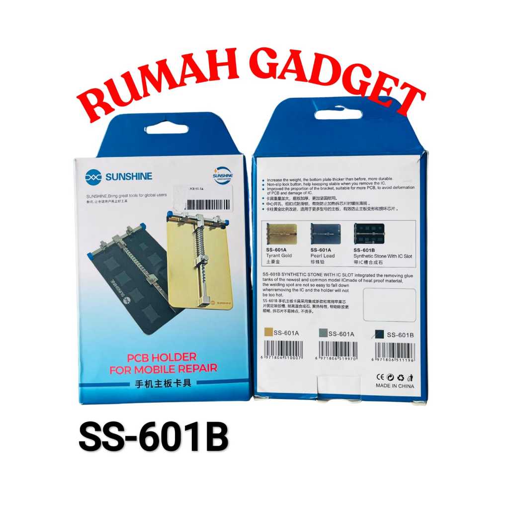 MESIN PCB HOLDER SS-601B PCB MACHINE CLAMP SHUNSHINE SS-601B HOLDER
