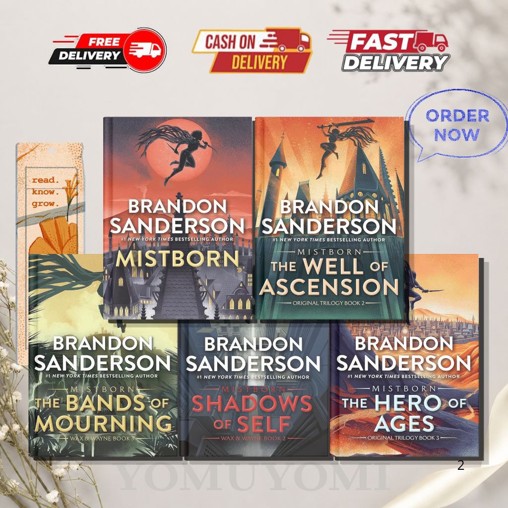 Mistborn (ชุด 7 เล่ม) The Final Empire | บ่อน้ําของ Ascension By Brandon Sanderson
