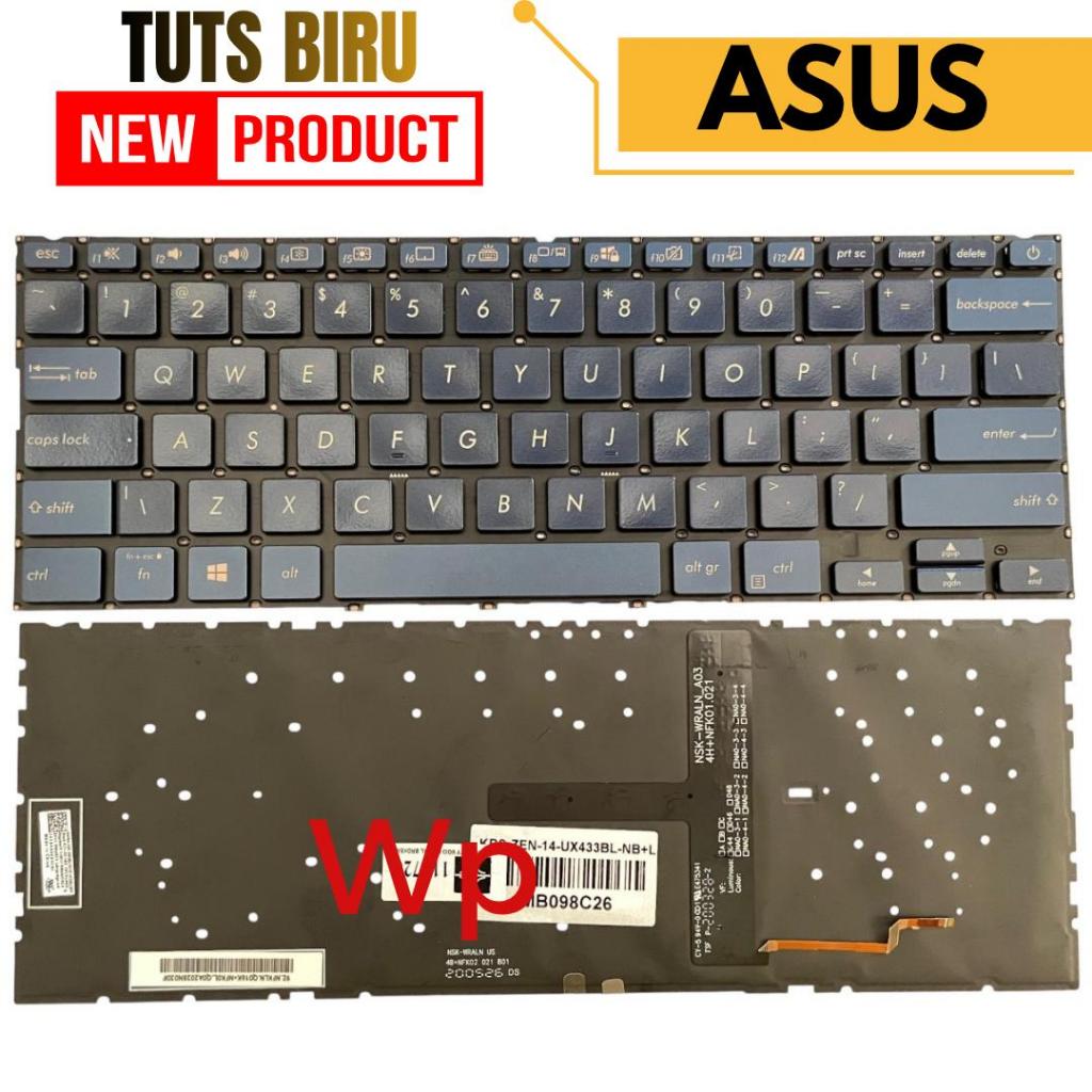 Asus Zenbook คีย์บอร์ด คีย์บอร์ด คีย์บอร์ด Zenbook 14 UX433 UX433FAW UX433FAC UX433f UX433fa UX433f 