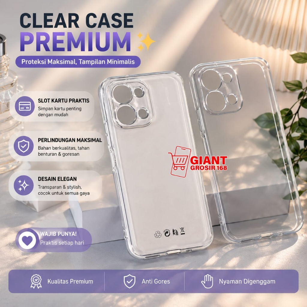 Vivo Y31D Case Vivo Y31D Pro Vivo T5 5G Case Clear HD Case Bening Vivo Y31D Vivo Y31D Pro Vivo T5 5G