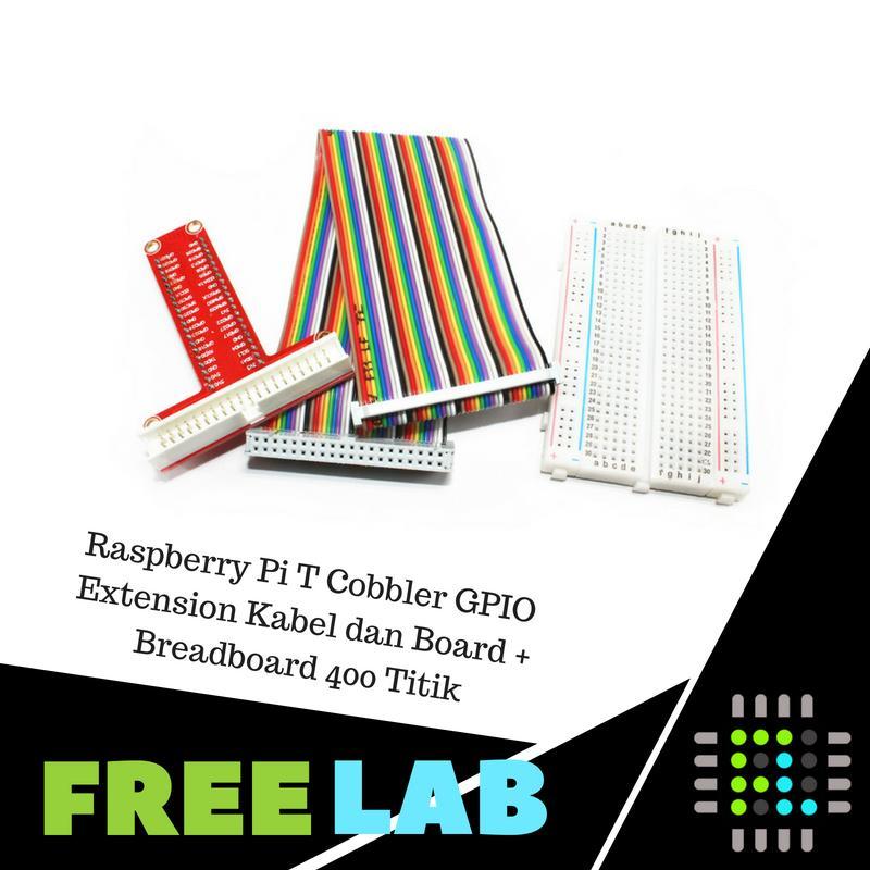 Raspberry PI GPIO T Cobbler Board และ Cable 40 + Breadboard 400 Points