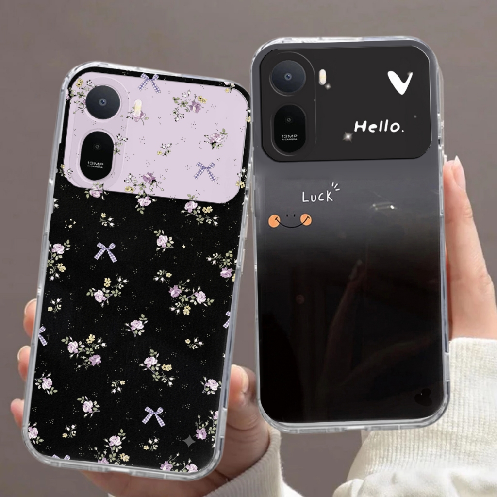 Softcase Hp สําหรับ Poco C81 Pro ล่าสุด 2026 A7 Pro X8 pro X8 Pro Max Clear Case Motif Love NC04